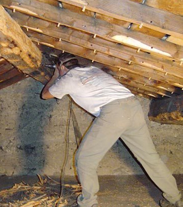 Traitement du bois de charpente par injection - Devis Gratuit
